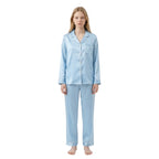 Satin Pajama Set – Long Sleeve