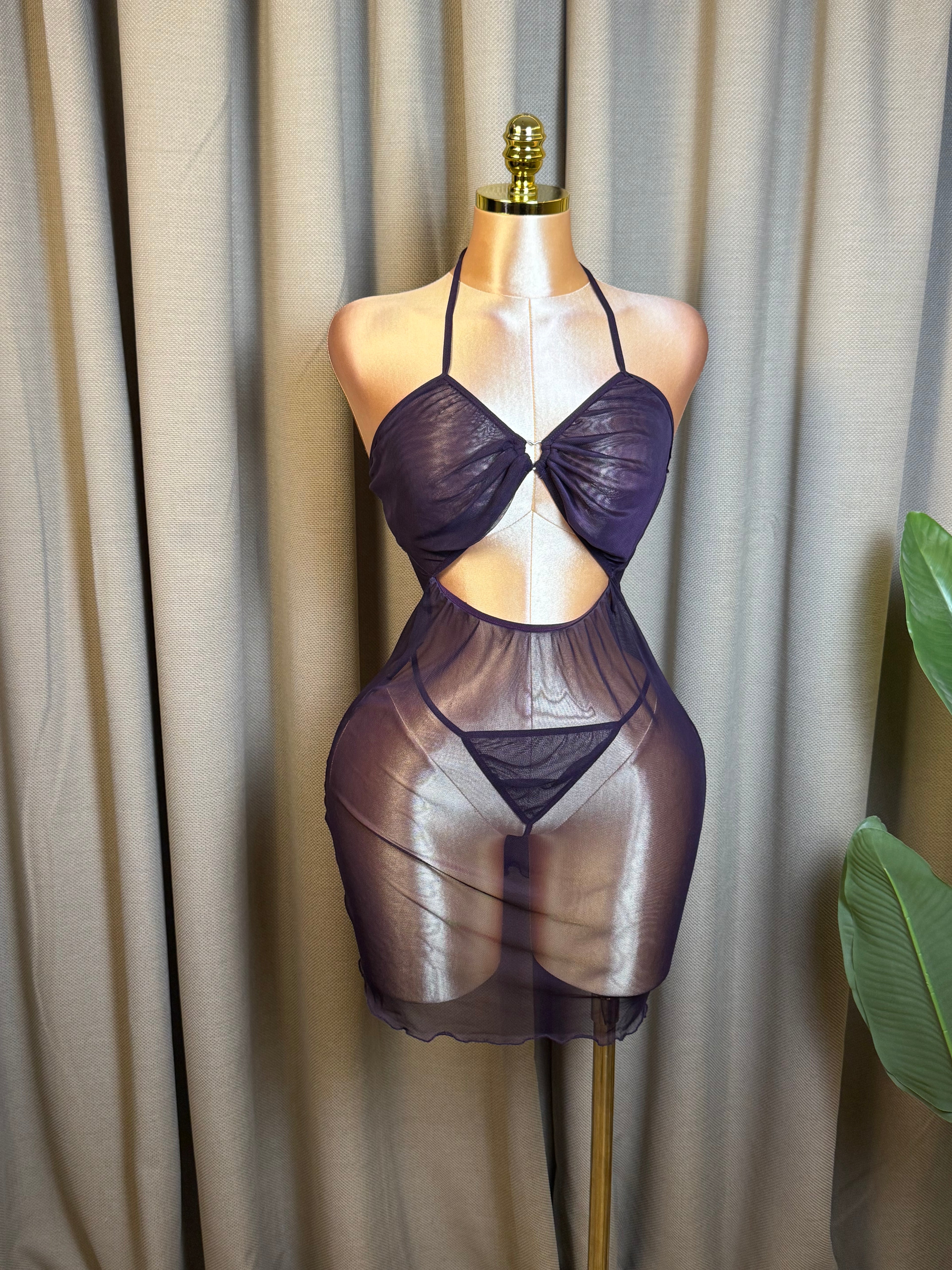 Love Backless Ring Cutout Mini