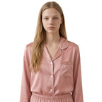 Satin Pajama Set – Long Sleeve
