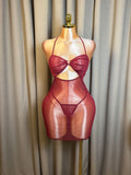 Love Backless Ring Cutout Mini
