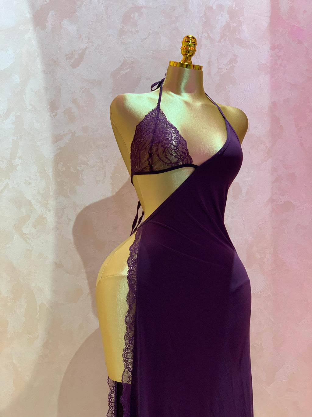 One-Side Lace Slip