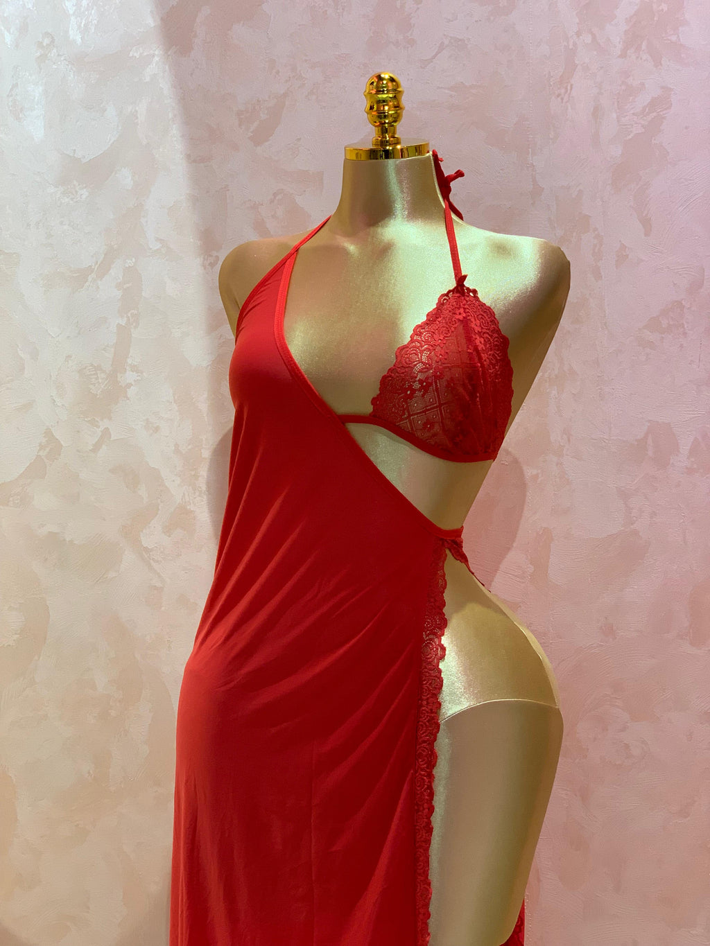 One-Side Lace Slip
