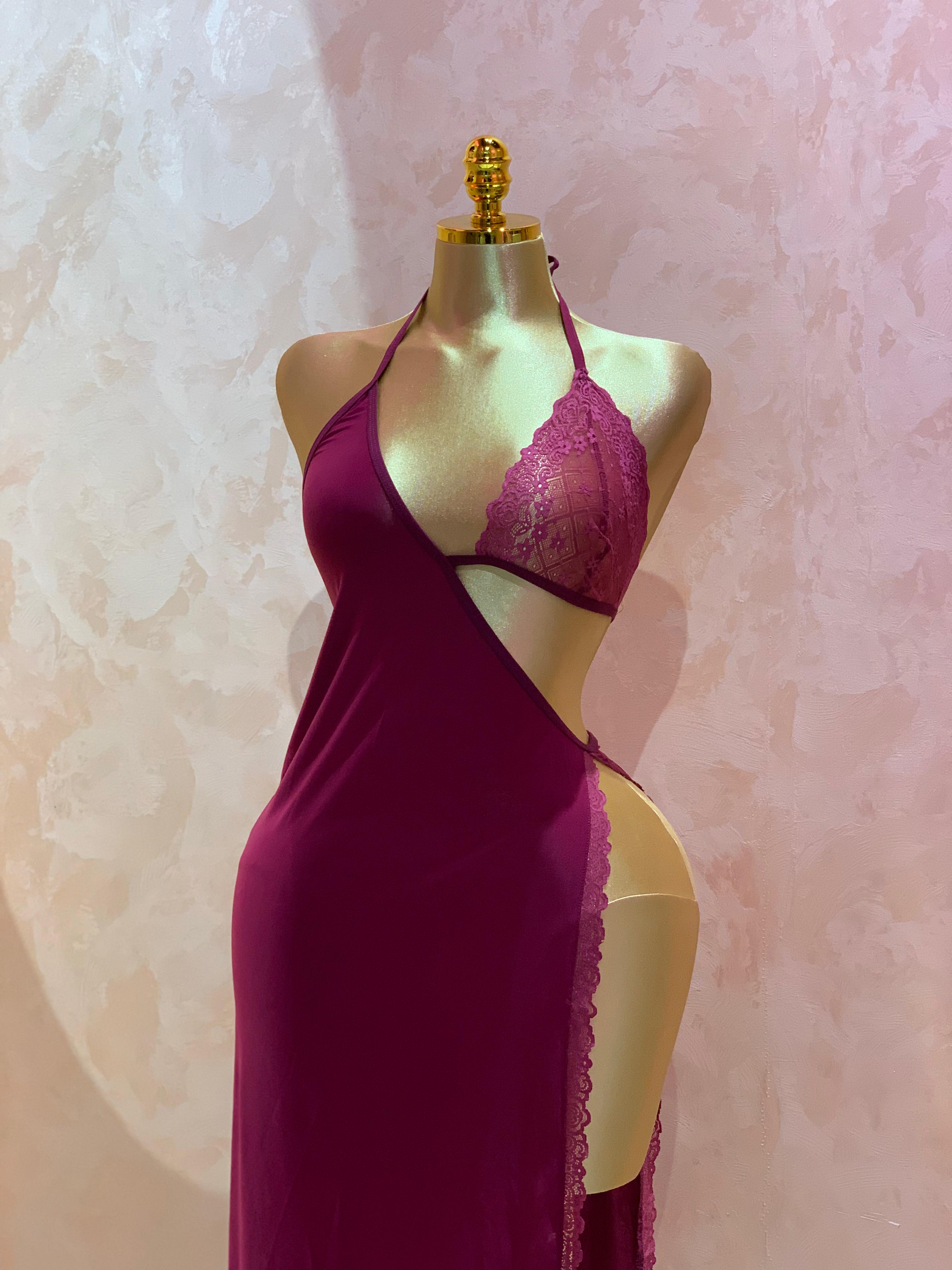 One-Side Lace Slip