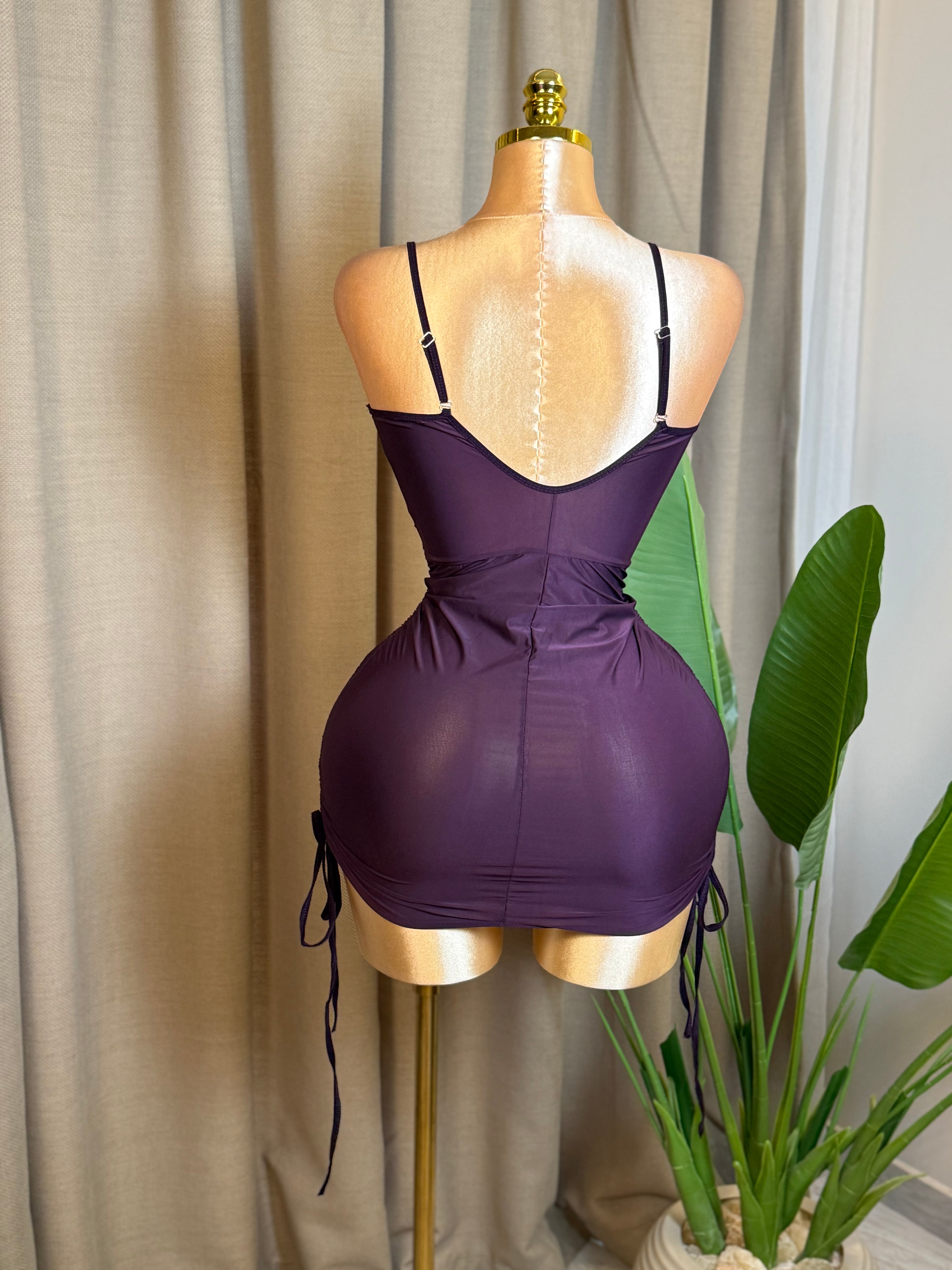 Twist-Front Drawstring Mini