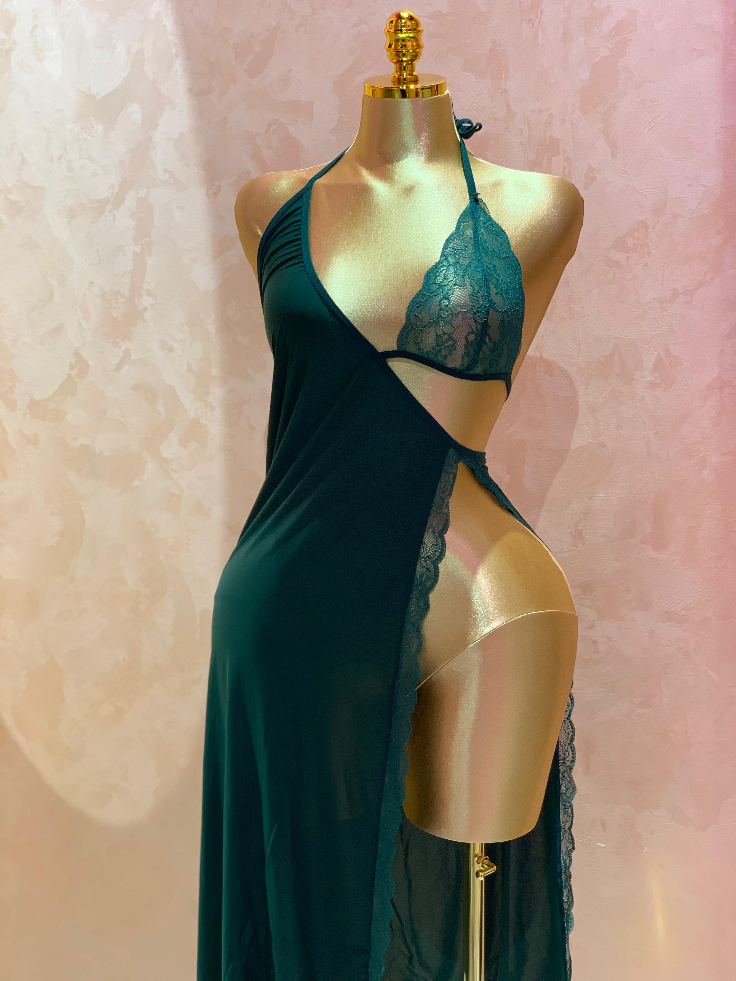 One-Side Lace Slip