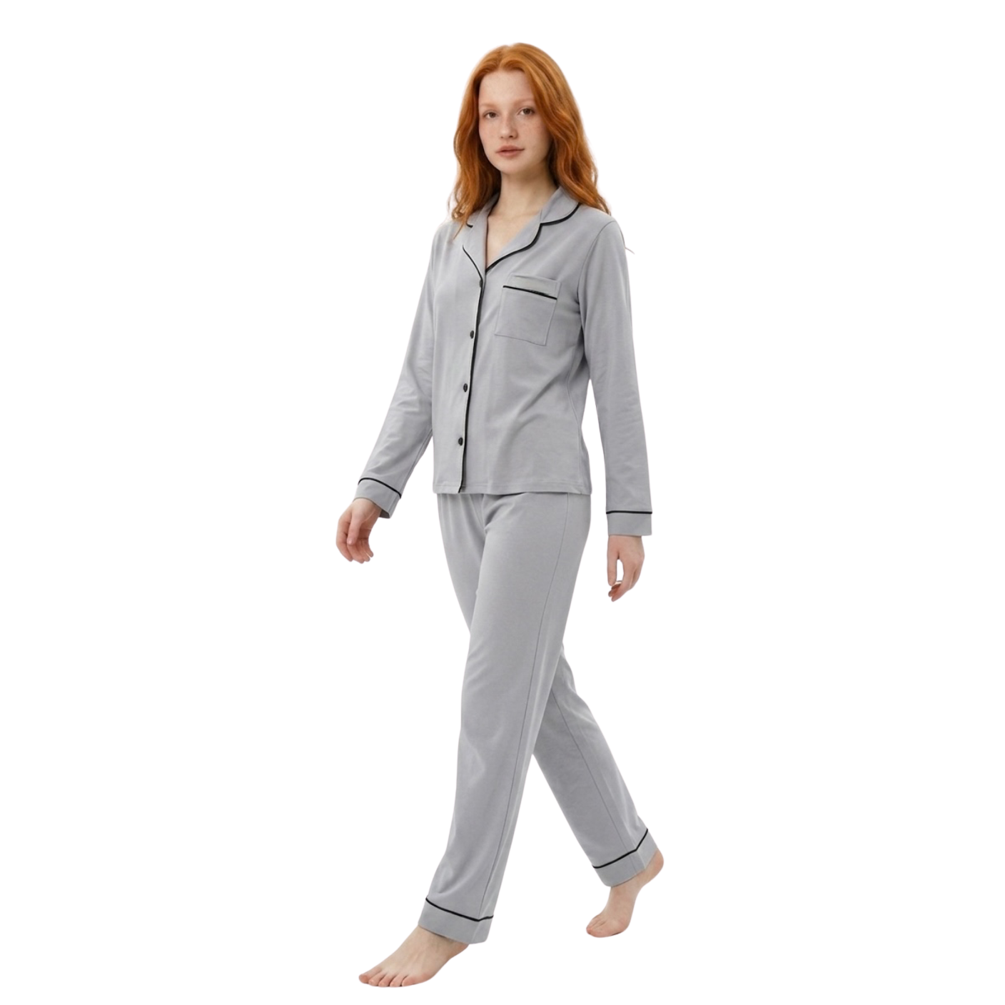 Classic Long-Sleeve Pajamas