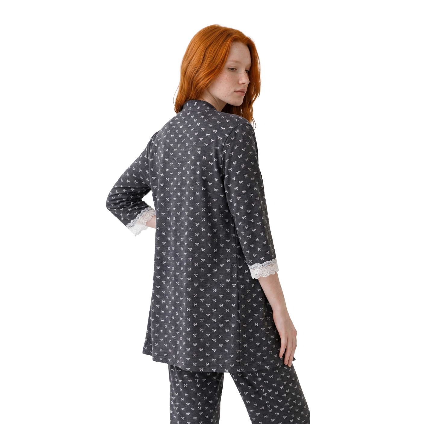 Bow-Tie 3-Piece Robe Set