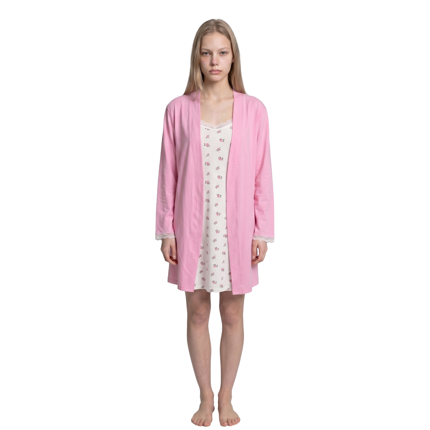Rose Breeze 2-Piece Robe Set