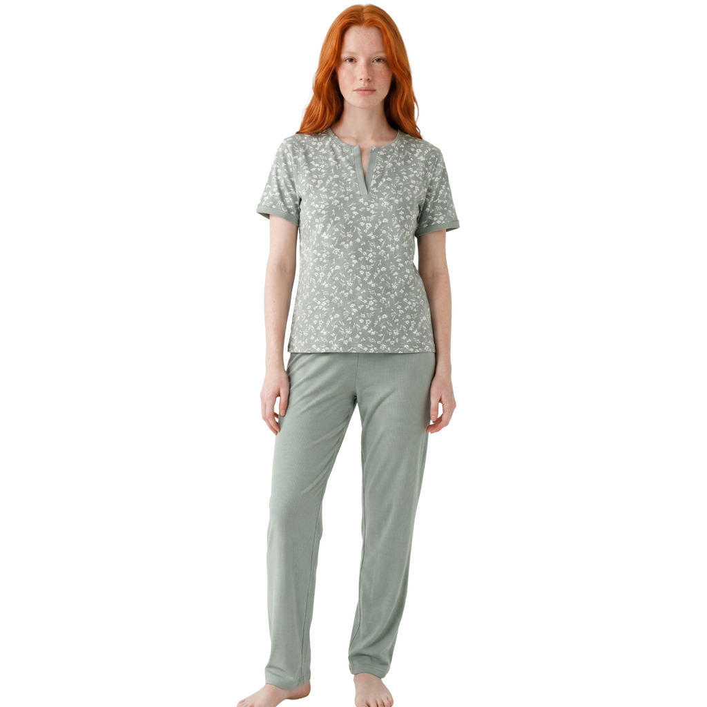 Floral Casual Pajamas