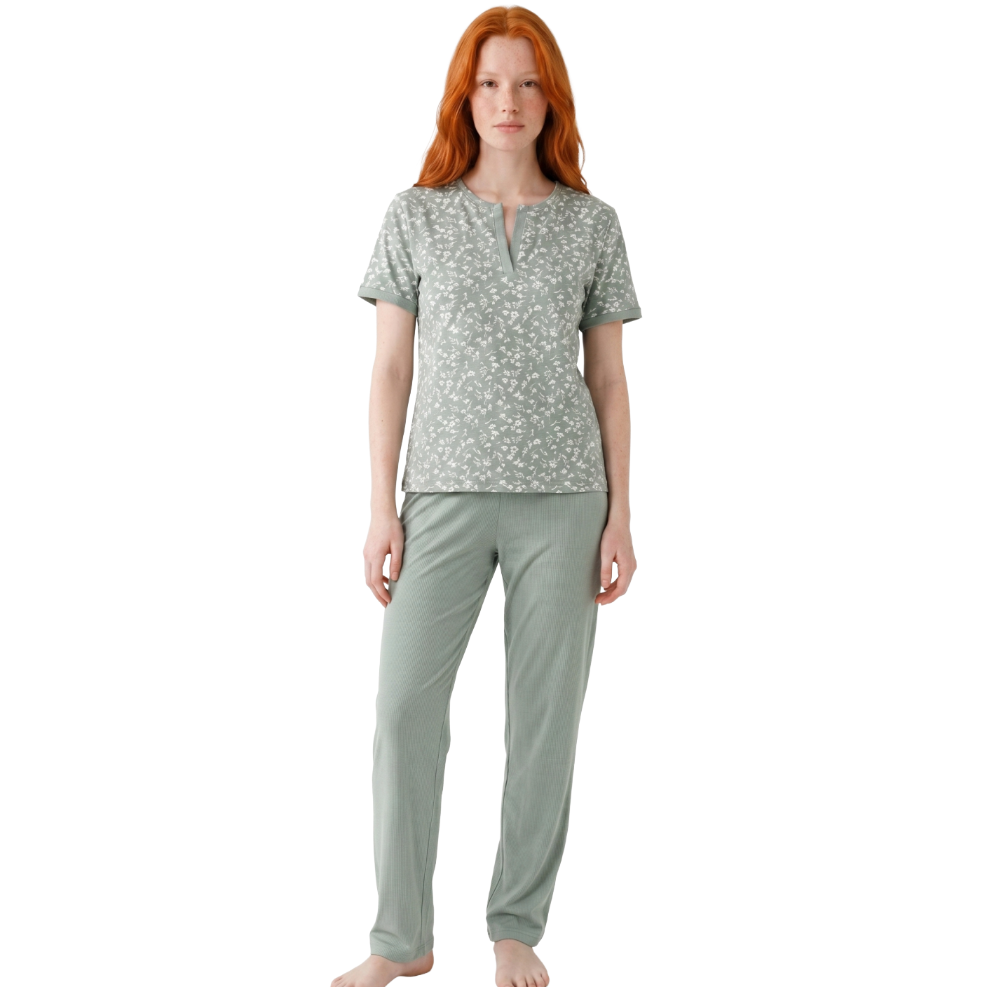 Floral Casual Pajamas