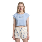 Blooming Bird Short Pajama