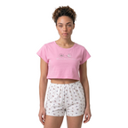 Blooming Bird Short Pajama