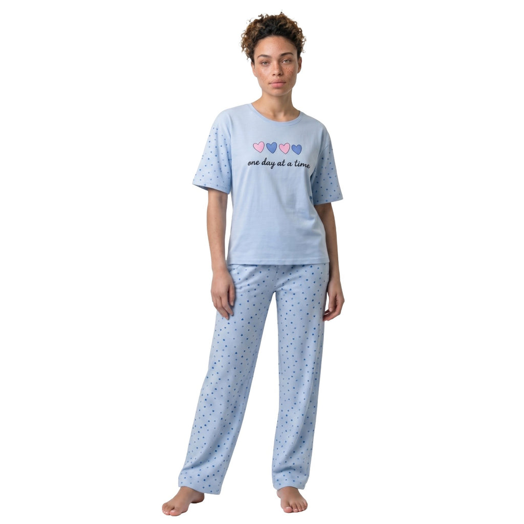 Heartbeat pants Set