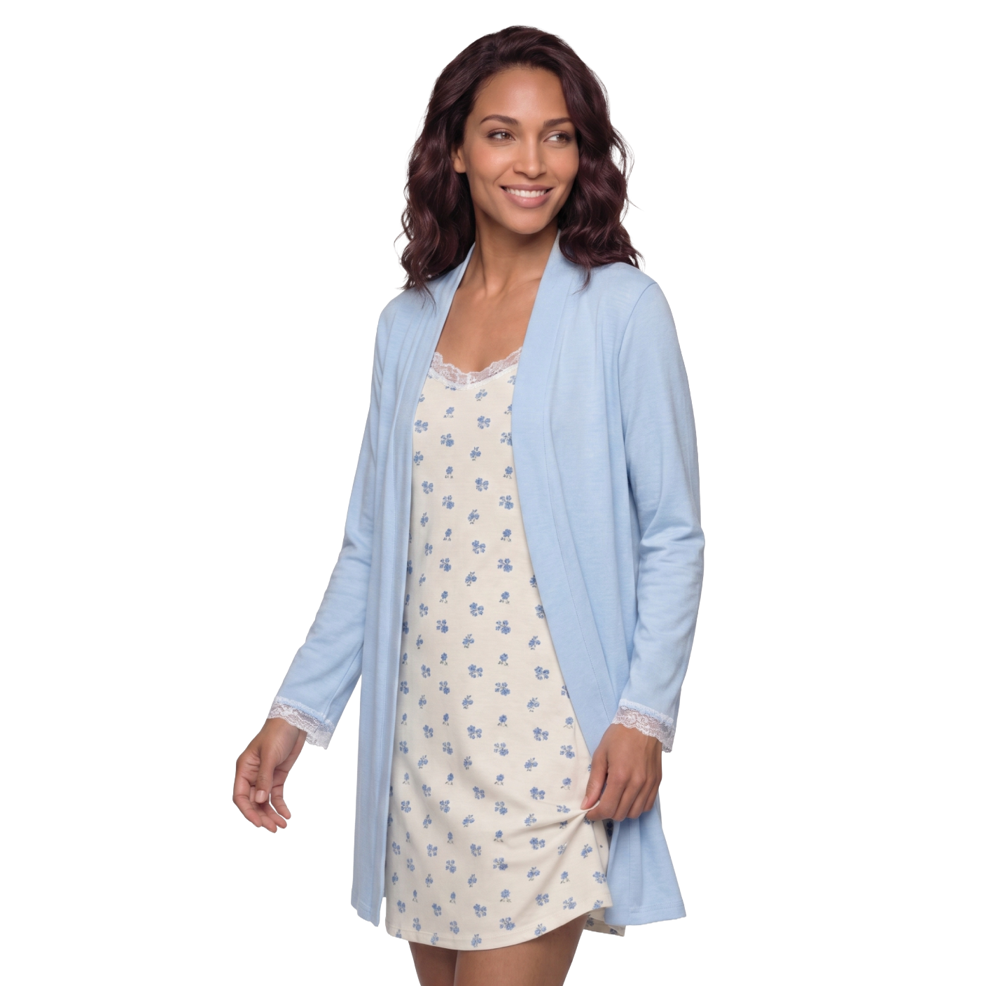 Rose Breeze 2-Piece Robe Set