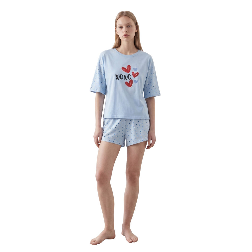 XOXO Hearts Shorts
