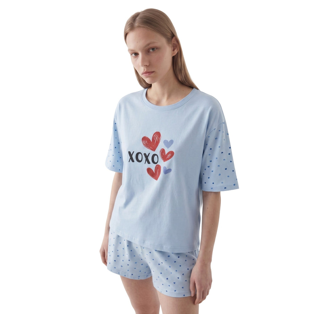 XOXO Hearts Shorts