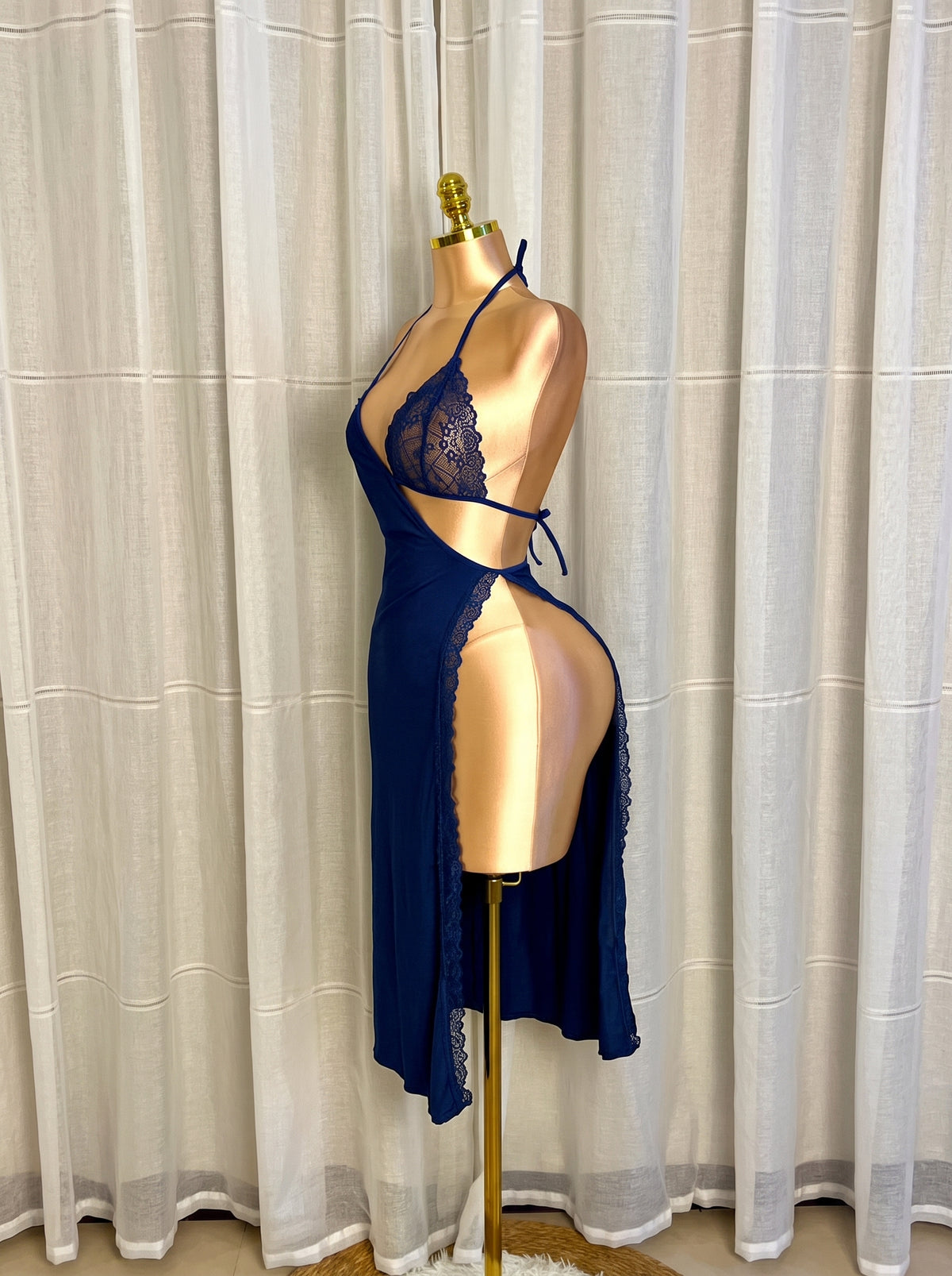 One-Side Lace Slip