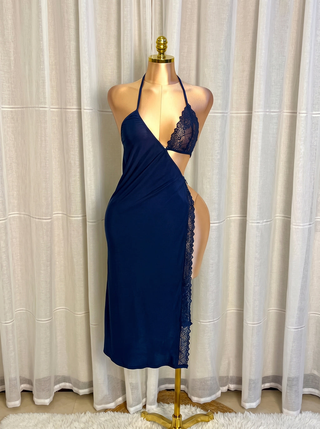 One-Side Lace Slip