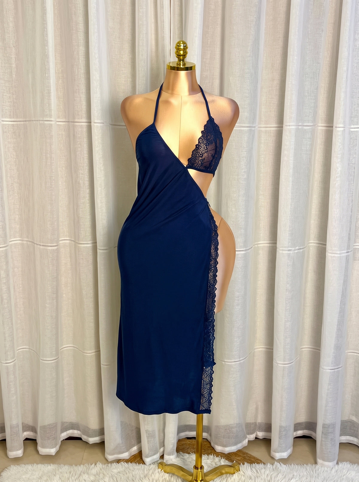 One-Side Lace Slip